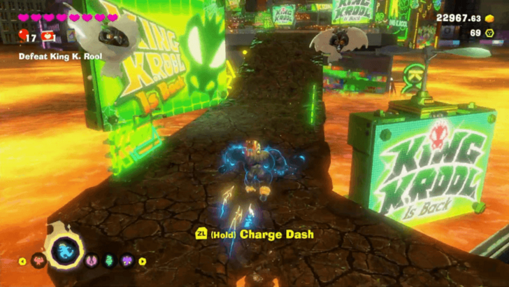 Use Zebra Bananza to Run Across Crumbling Terrain