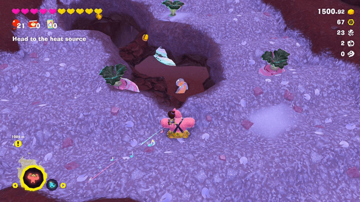 Turned Up Turnips Banandium Gem Overworld Location