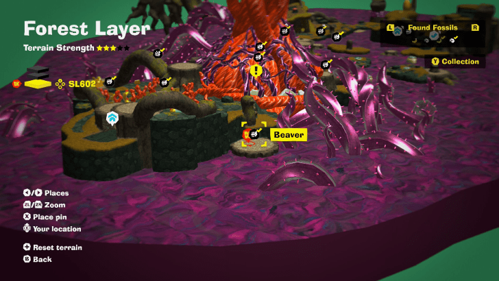 Beaver 58 Fossil Map Location