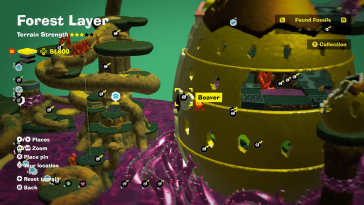 Beaver 27 Fossil Map Location