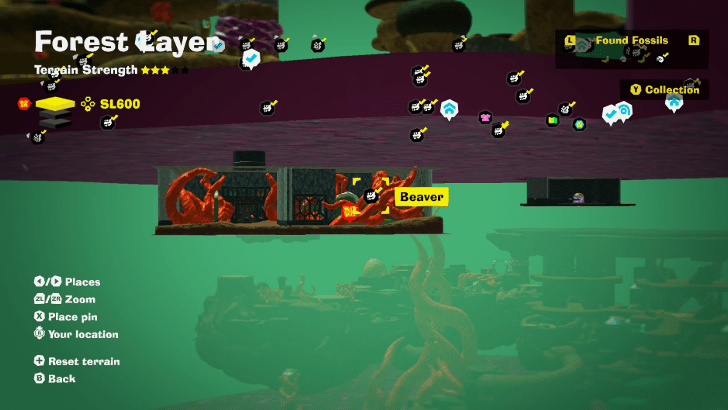 Beaver 26 Fossil Map Location