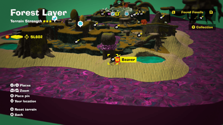 Beaver 60 Fossil Map Location