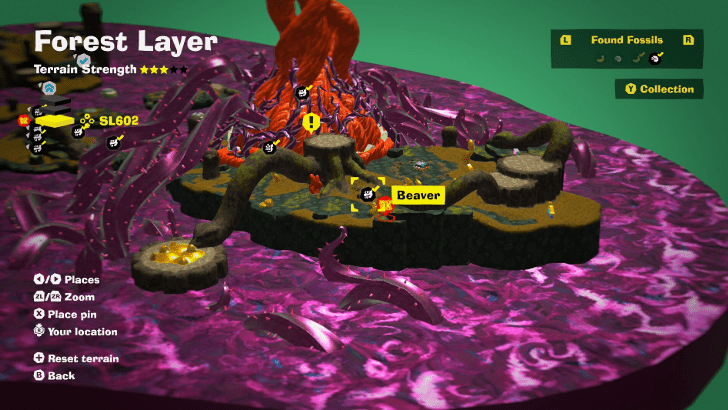 Beaver 56 Fossil Map Location