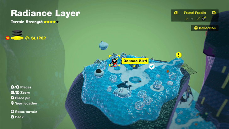 Banana Bird 26 Fossil Map Location