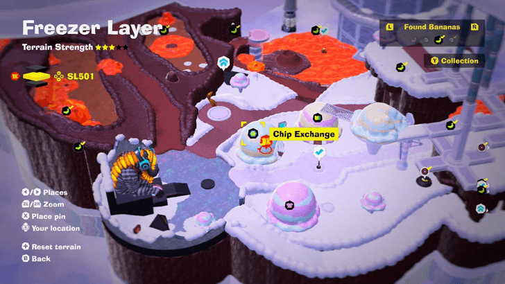 Freezer Chip Exchange Banandium Gem Map Location