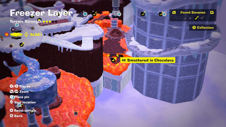 Smothered in Chocolava Banandium Gem Map Location