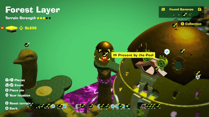 Present by the Pool Banandium Gem Map Location