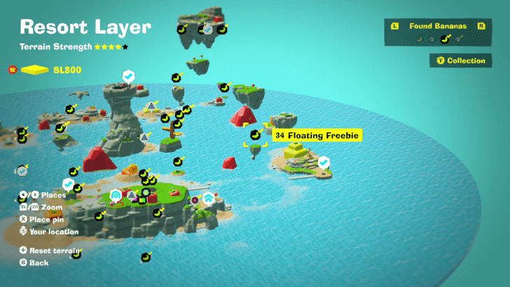 Floating Freebie Banandium Gem Map Location
