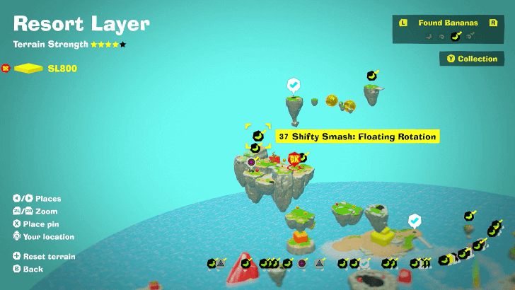Shifty Smash Floating Rotation Banandium Gem Map Location