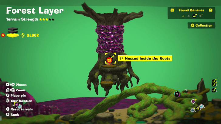 Nested Inside The Roots Banandium Gem Map Location