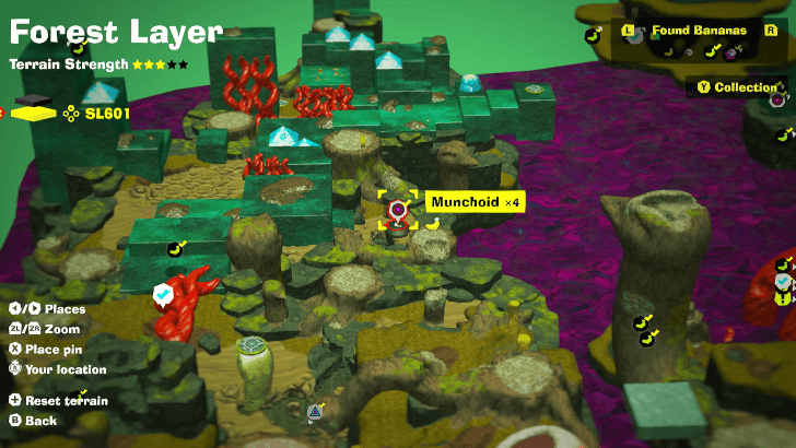 Battle Bouncing Bites Banandium Gem Map Location