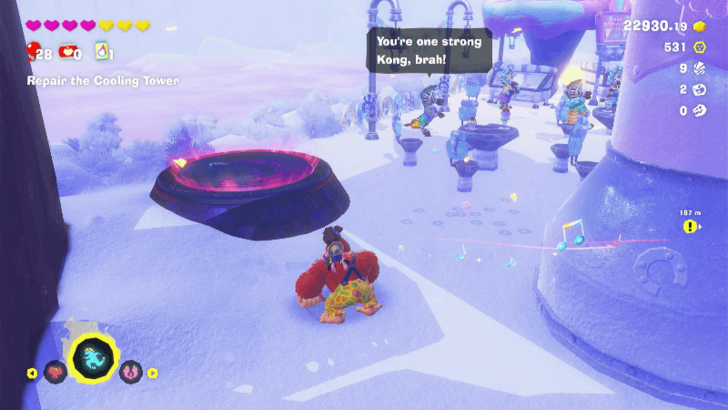 Freezer Layer Battle Challenge 5 Challenge Course Ruin Overworld Location