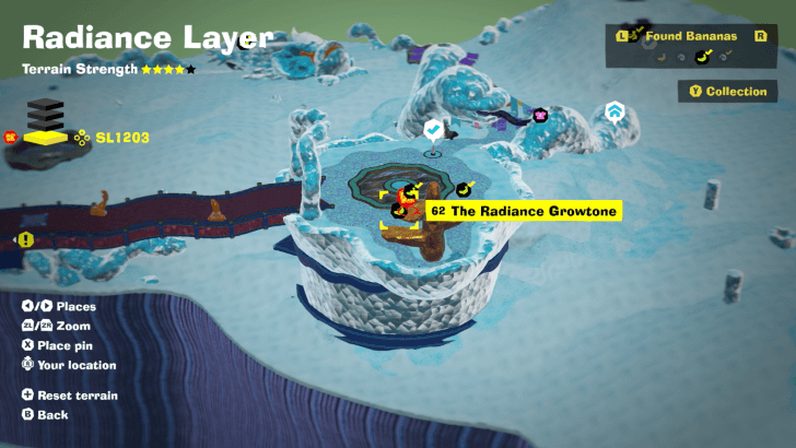 The Radiance Growtone Banandium Gem Map Location