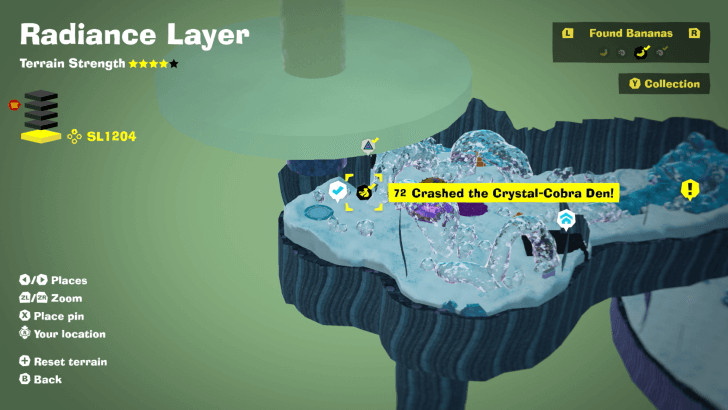Crashed the Crystal-Cobra Den! Banandium Gem Map Location