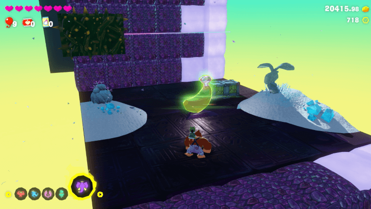 Sticking to the Shadows Banandium Gem Overworld Location