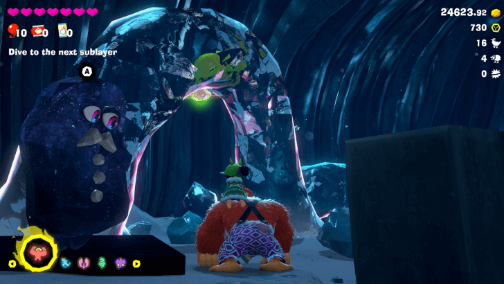 Swallowed by the Snake Banandium Gem Overworld Location