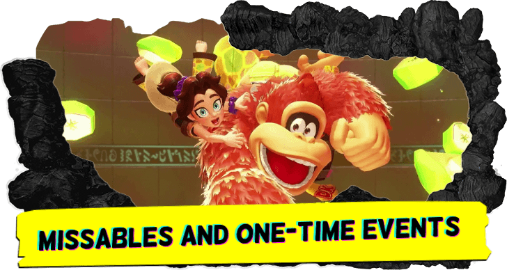 Missables and One-Time Events