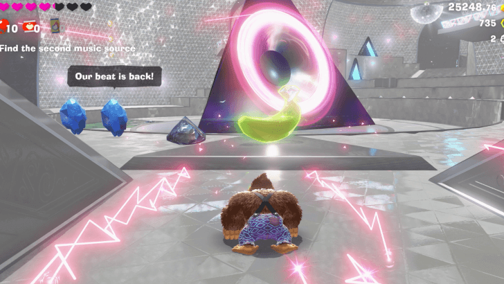 The Funky Beat Is Back Banandium Gem Overworld Location