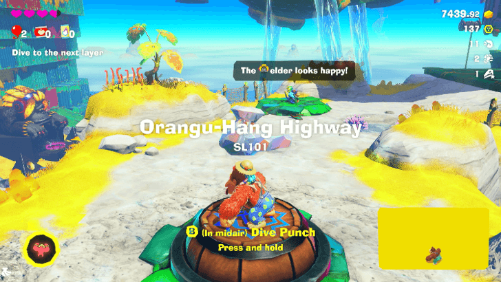 Orangu-Hang Highway Checkpoint Checkpoint Overworld Location