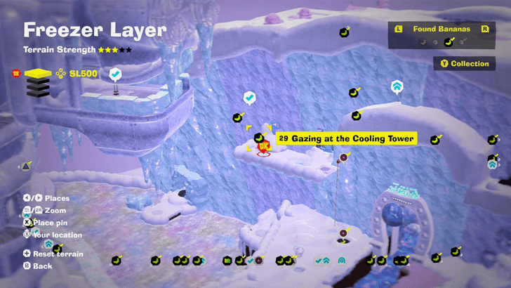 Gazing at the Cooling Tower Banandium Gem Map Location