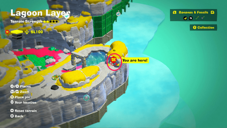 Ammonite 33 Fossil Map Location