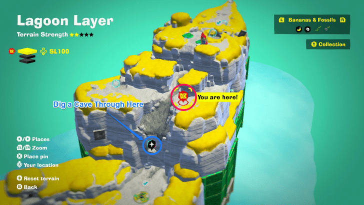 Ammonite 40 Fossil Map Location