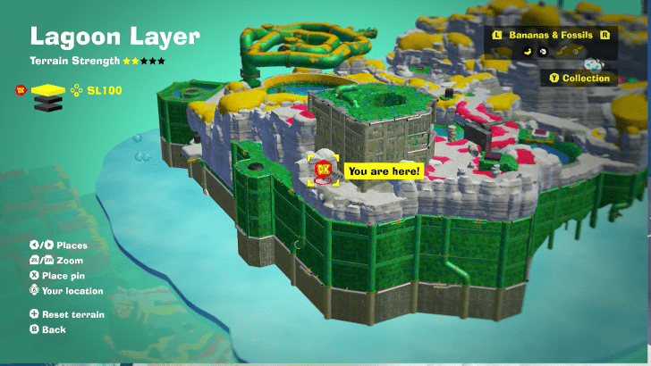 Ammonite 25 Fossil Map Location