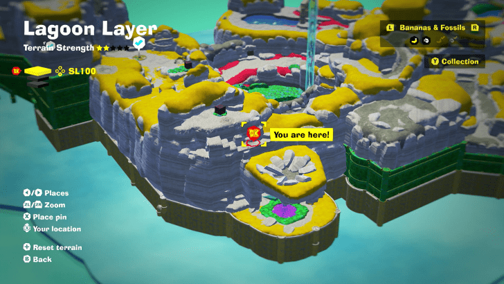 Ammonite 21 Fossil Map Location