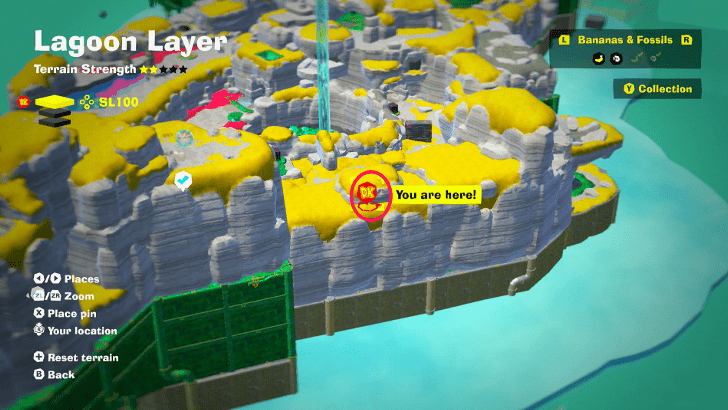 Ammonite 37 Fossil Map Location