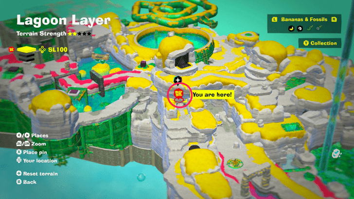 Ammonite 28 Fossil Map Location