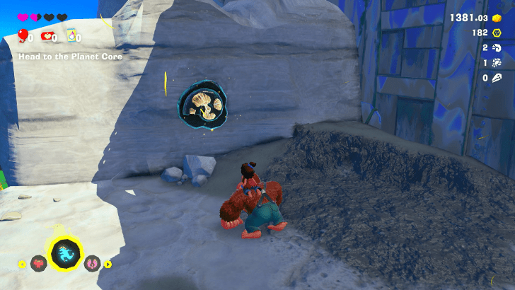 Ammonite 25 Fossil Overworld Location