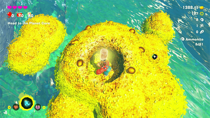 Ammonite 50 Fossil Overworld Location