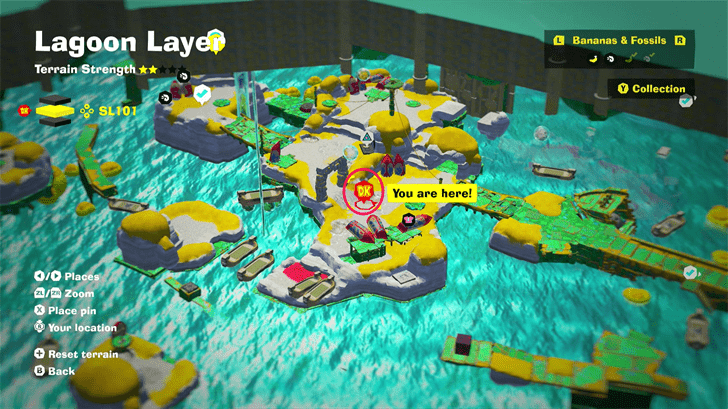 Ammonite 51 Fossil Map Location