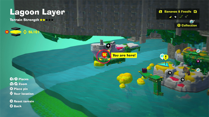 Ammonite 46 Fossil Map Location