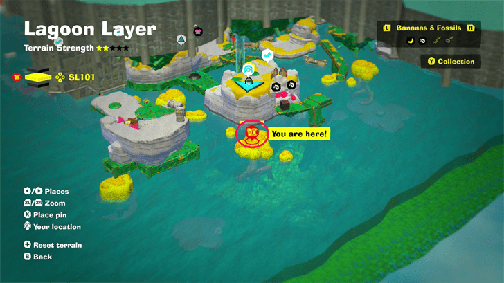 Ammonite 50 Fossil Map Location