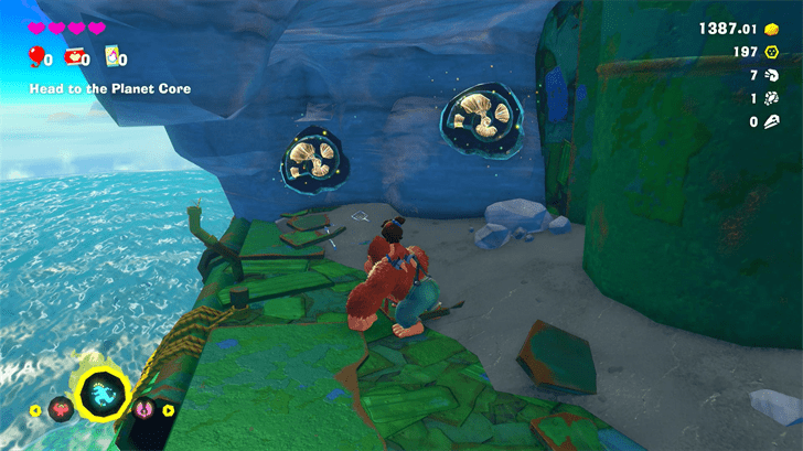 Ammonite 45 Fossil Overworld Location