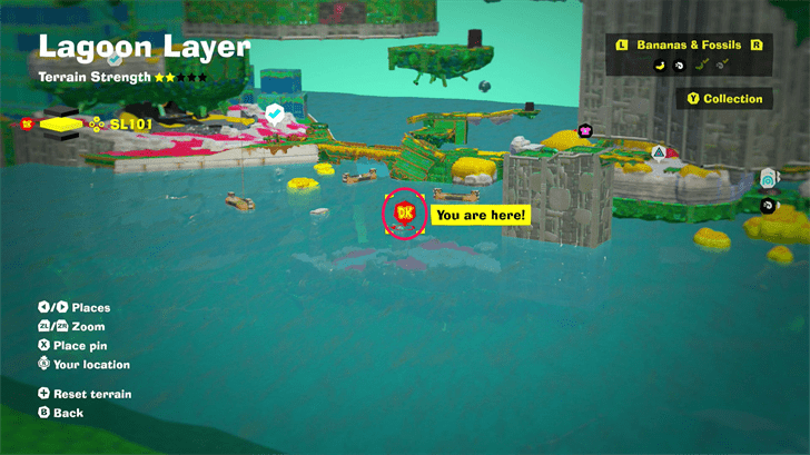 Ammonite 44 Fossil Map Location