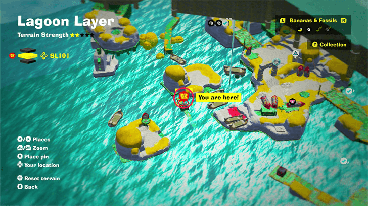 Ammonite 42 Fossil Map Location