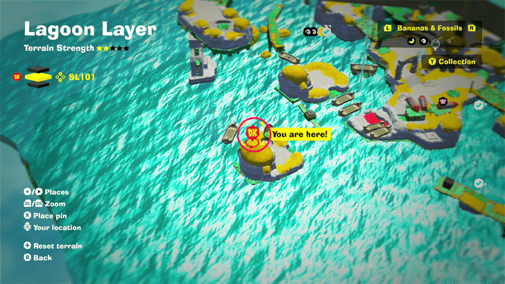 Ammonite 43 Fossil Map Location