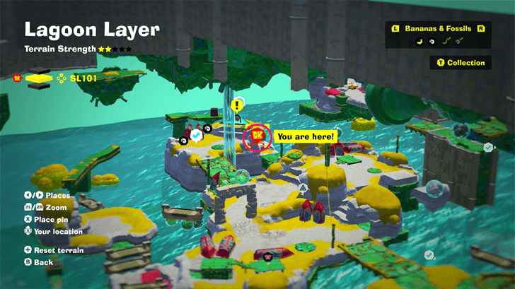 Ammonite 58 Fossil Map Location