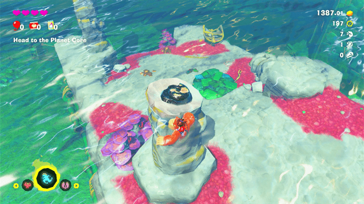 Ammonite 44 Fossil Overworld Location