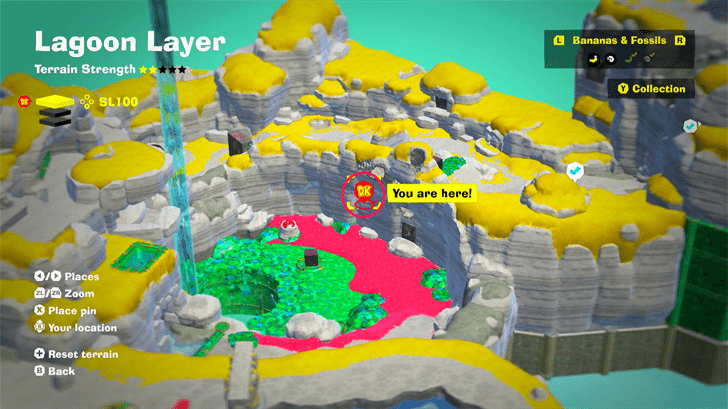 Ammonite 53 Fossil Map Location