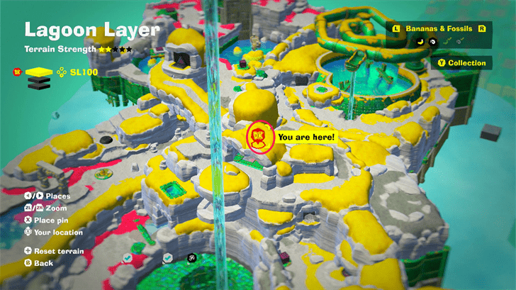 Ammonite 55 Fossil Map Location