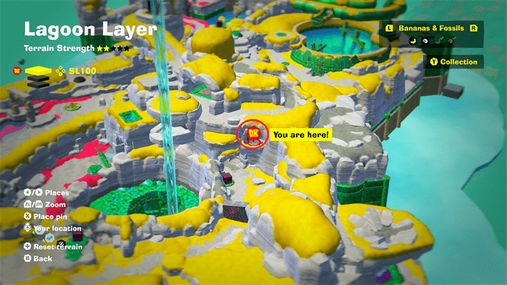 Ammonite 54 Fossil Map Location