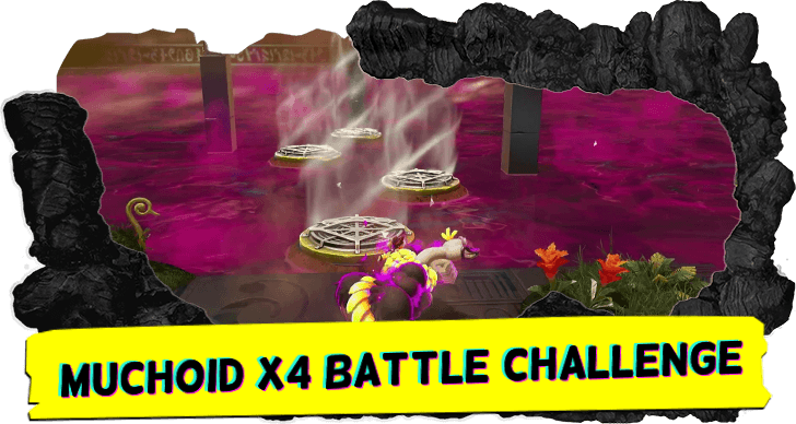 Donkey Kong Bananza Forest Layer Battle Challenge 6 Guide (Munchoid x4)