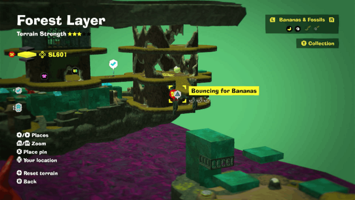 Forest Layer Challenge Course 4 Challenge Course Ruin Map Location