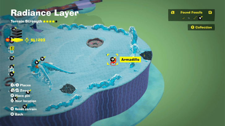 Armadillo 7 Fossil Map Location