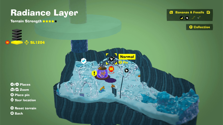 Banana Bird 60 Fossil Map Location