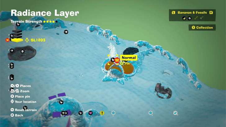 Banana Bird 47 Fossil Map Location