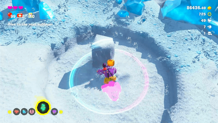 Banana Bird 50 Fossil Overworld Location